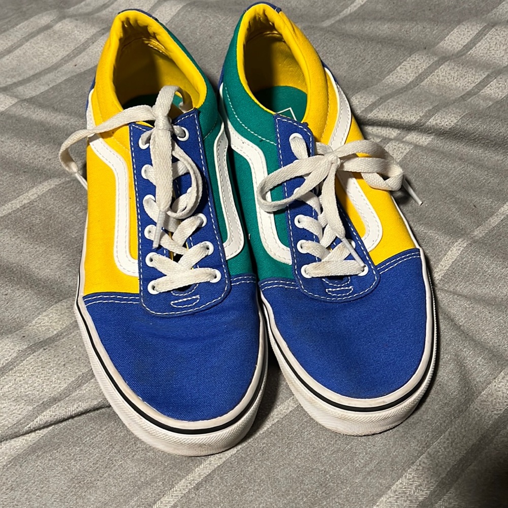 Vans primary colors youth